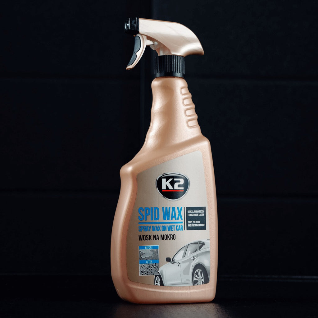 Ceară pentru suprafețe ude K2 SPID WAX 750 ml, cu pulverizator K087M