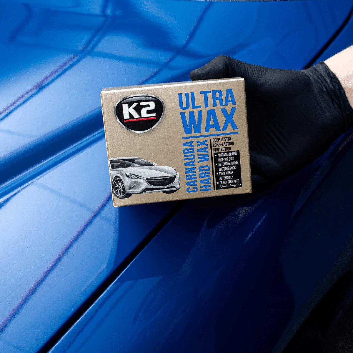 Ceară carnauba cu burete K2 ULTRA WAX
